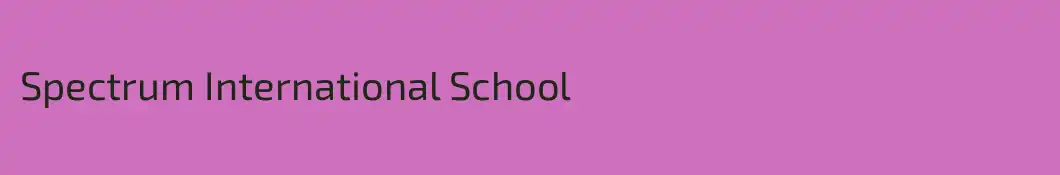 Spectrum International School